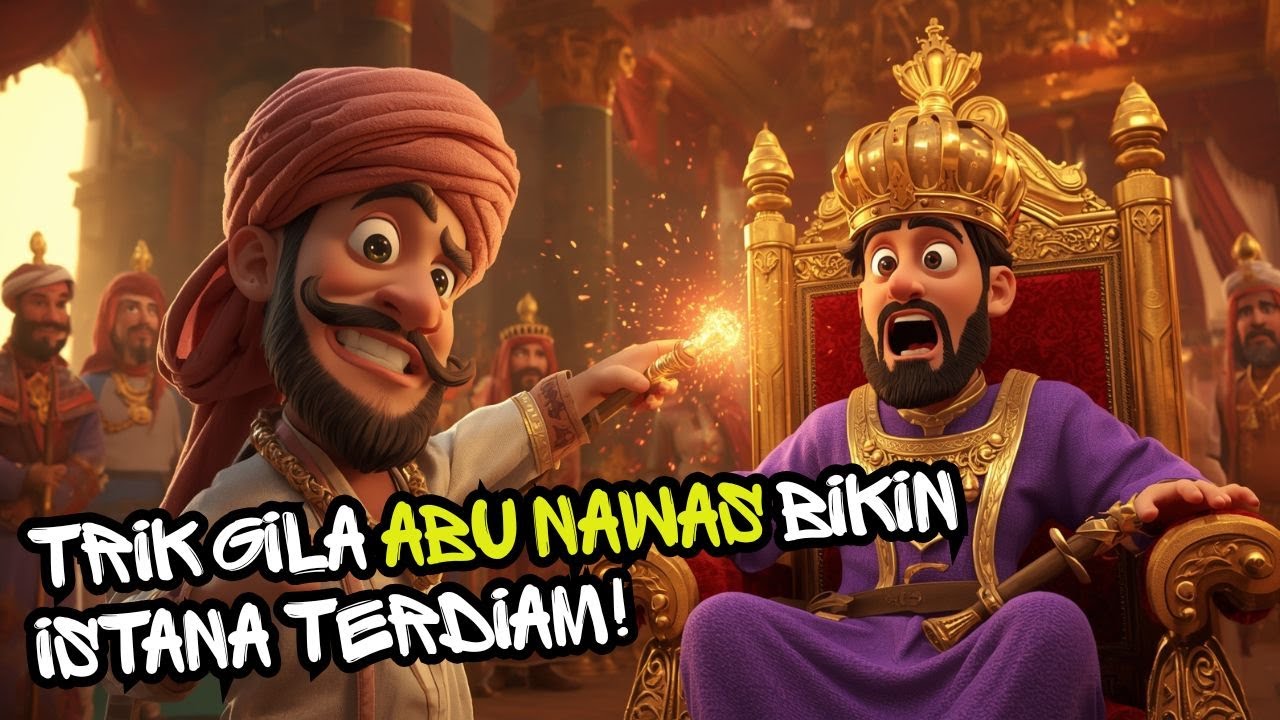 RAJA KAGET! TRIK GILA ABU NAWAS BIKIN ISTANA TERDIAM!