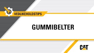 Hvordan Cat Gummibelter På Kompakte Beltelastere Er Bygget Opp Og Fungerer