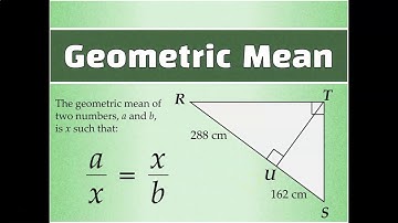 Geometric Mean and Altitudes in Right Triangles