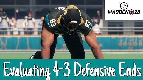 How To Evaluate 4-3 Defensive Ends In Madden 20