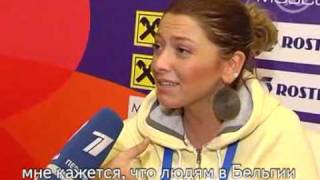 Interview with Hadise (Eurovision 2009 Moscow)