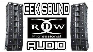 CEK SOUND RDW PROFESIONAL AUDIO
