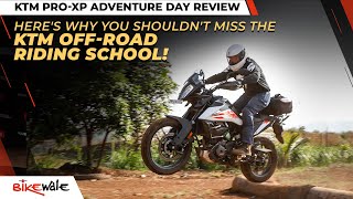 KTM Pro XP Adventure Day Review | Upgrading Offroad Riding Skills Ft. KTM 390 Adventure | BikeWale screenshot 4