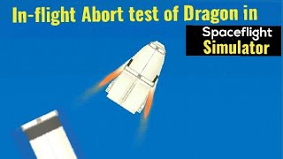 In-Flight abort test of crew dragon in spaceflight simulator   gone wild, gone sexual