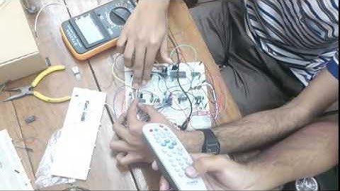 Remote Control Operation of Electrical Appliances , EEE 304 , BUET