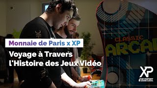 Monnaie de Paris x XP : voyage à travers l'histoire des jeux vidéo