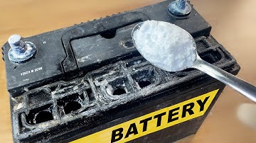 Old Battery as New in 1 minutes! Quick Way to Restore Your Car Battery!