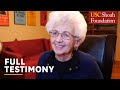 "I've met evil people" | Holocaust Survivor & Psychiatrist Edith Shapiro | USC Shoah Foundation