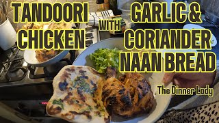 TANDOORI CHICKEN & GARLIC &CORIANDER NAAN BREADS