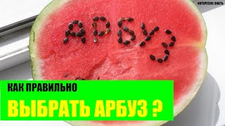 Как правильно выбирать арбуз?(Арбузы...Все любят эти огромные изумрудно-розовые ягоды. Иногда нам кажется, что выбрать хороший экземпляр..., 2016-07-31T05:00:00.000Z)