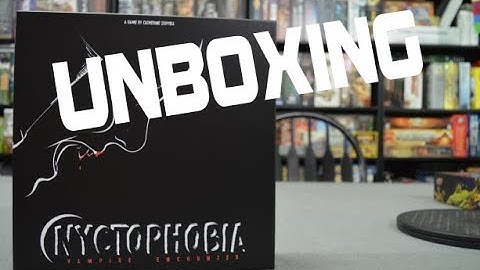 Nyctophobia by Pandasaurus Games Unboxing