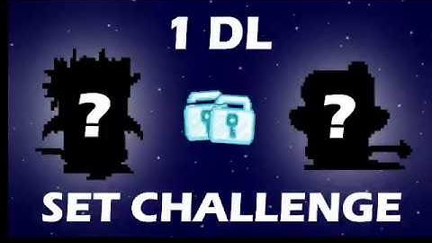 1 DL Set Challenge Ft.LaWick (Insane Results!) | GROWTOPIA