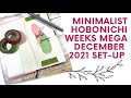 Setting up my 2022 Hobonichi Weeks Mega EDC | Minimalist | Pen ONLY