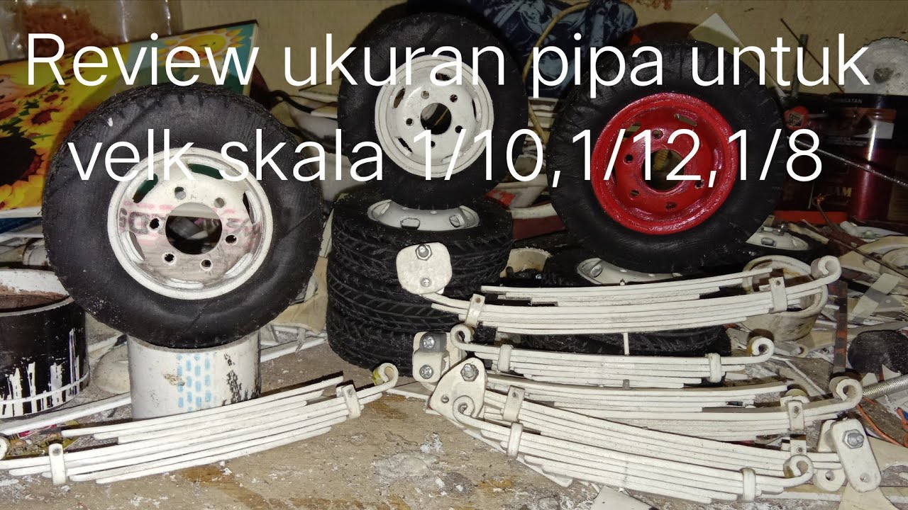 Review ukuran ban dan pvc yang di gunakan