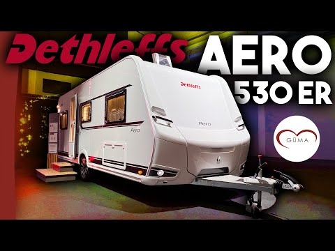 ? Dethleffs Aero Up! 530 ER | Hubbett über der Rundsitzgruppe | Wohnwagen Neuheiten 2022 | GÜMA TV