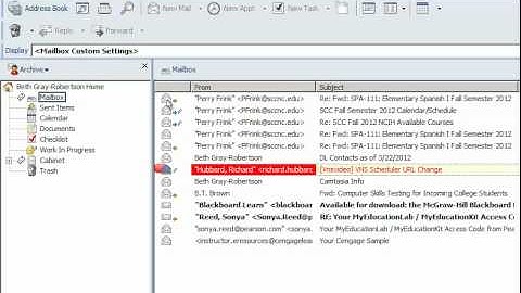 How to Navigate Between GroupWise and Archive