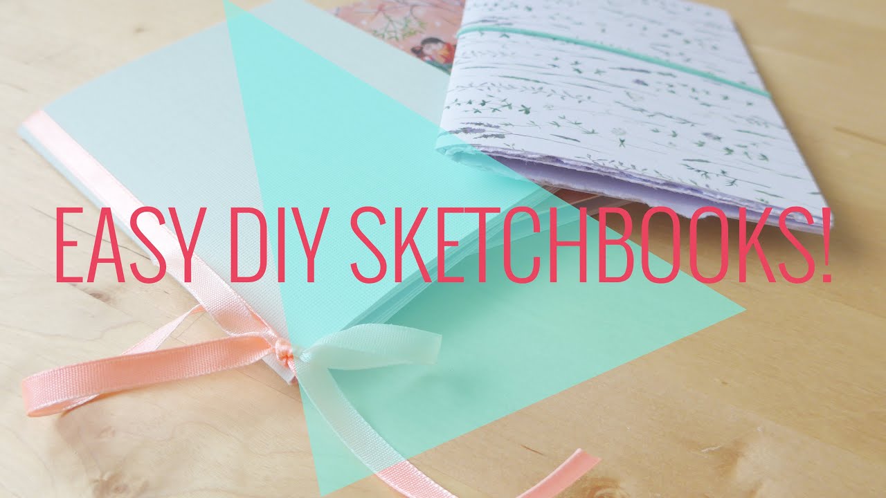 3 Inexpensive Ways to Make Your Own Sketchbooks - The Art of