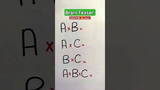 Brain Teaser #math #viralshort #youtubeshorts #viral  #shorts #short #shinewithshorts #teaser #shots screenshot 2