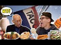 My chinese grandpa tries mexican food for the first time cabeza lengua he was shocked