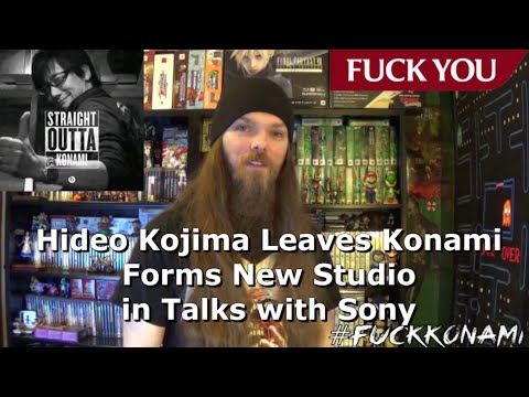 Hideo Kojima Leaves Konami, Forms New Studio, in Talks with Sony