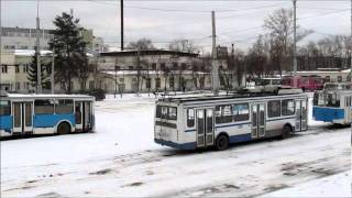 видео: Троллейбусы 2-го депо (4) Зима. картинка: Троллейбусы 2-го депо (4) Зима.