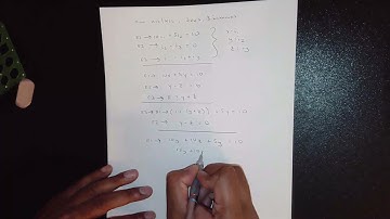 KVL KCl Example 1   Solution by Simultaneous Equations