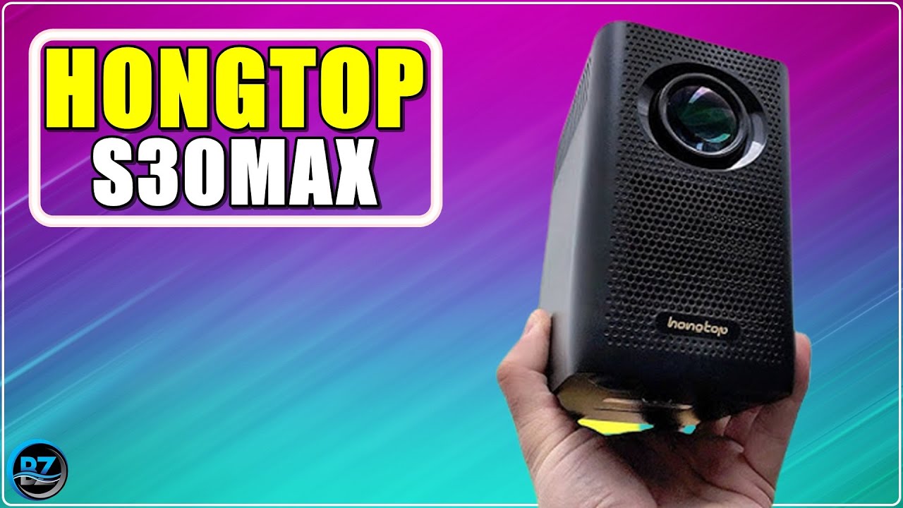 Обзор HONGTOP S30MAX 🔥 Лучший проектор до 10000 рублей 2023 с ...