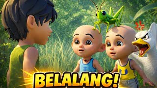 Upin & Ipin Dengan Kawan Bertemu Belalang Dan Melawan Angsa #18
