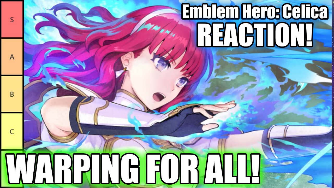 EMBLEM CELICA MAKES EVERONE WARP! | Emblem Celica: Of Echoes Banner Reaction! [FEH]
