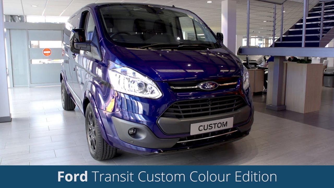 ford transit custom colour options 2018