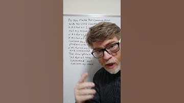 Do You Make This Common Error with the Word Concern? Many ESL Students - English Tutor Nick P