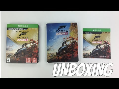 Forza Horizon 4 (Xbox One) Unboxing!! 