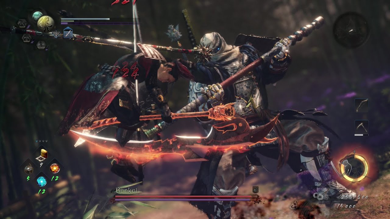 Nioh 2 Yoshitsune & Benkei Rematches Part 43 YouTube