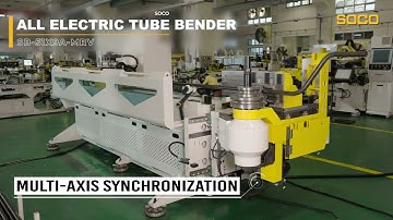 SB-51X9A-MRV,All Electric Tube Bender (9 axis + OD 50.8 mm),  SOCO machinery 和和9軸全電彎管機