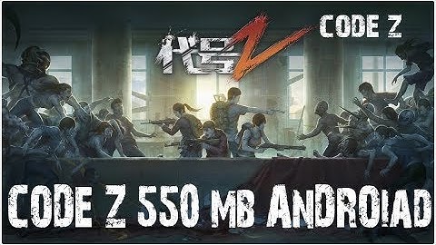First Look CODE Z Game play Android   Multiplayer Survival in HINDI URDU