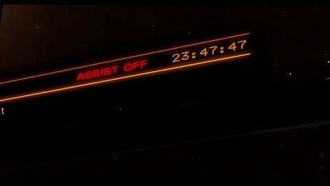 How to fly ASSIST OFF mode in Elite Dangerous the fast, quick and easy way tutorial