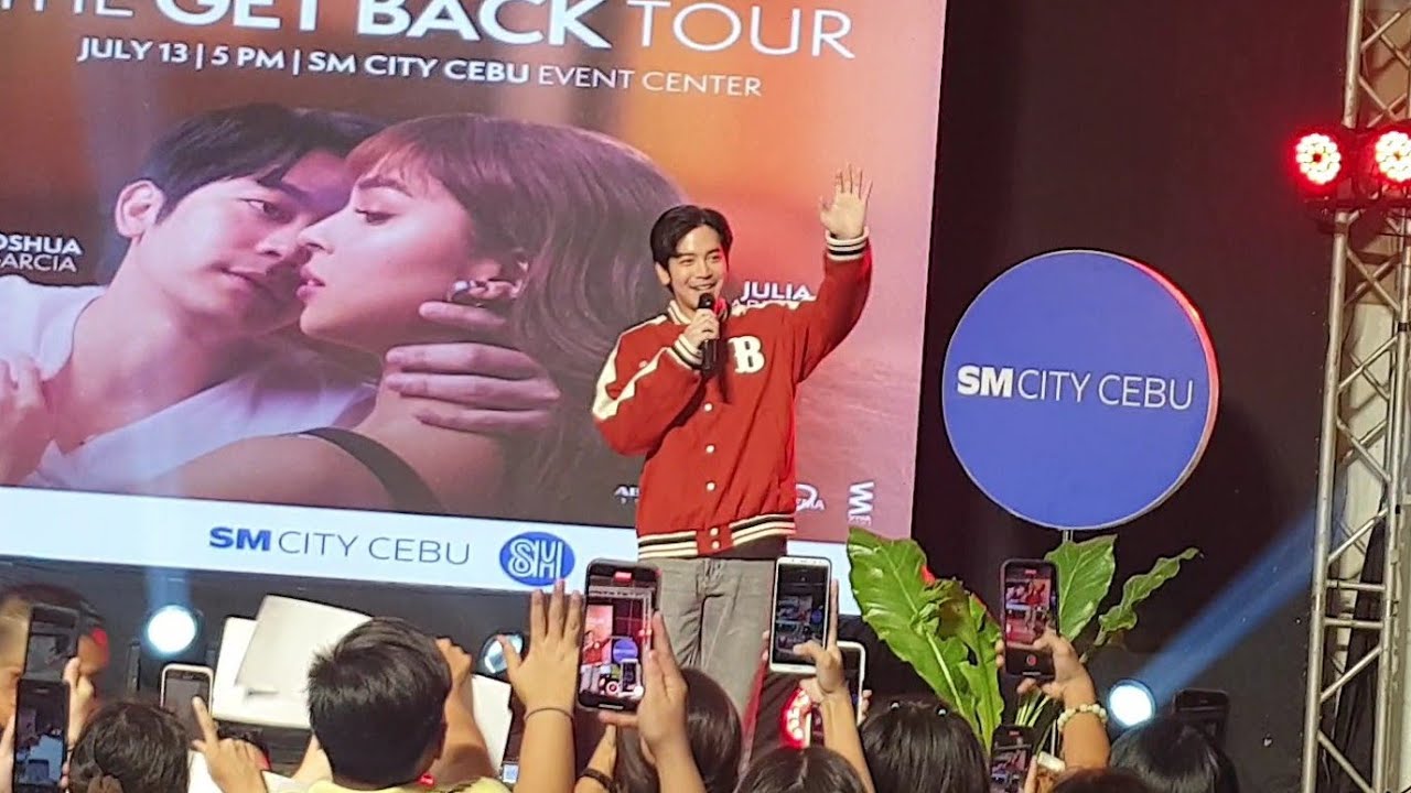 JOSHUA GARCIA IN CEBU, ANG DAMING NAGWALA!!! | Unhappy For You, The GET BACK Tour 071324