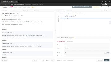 1486. XOR Operation in an Array