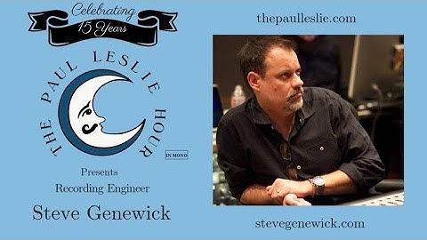 Steve Genewick Interview on The Paul Leslie Hour