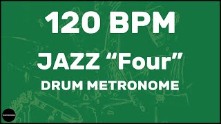 Jazz "Four" | Drum Metronome Loop | 120 BPM