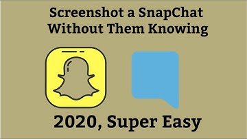 How To Screenshot a Snap Chat Without Them Knowing April 2020