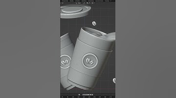 Coffee Cups 3D design in Blender 3D | Blender Tutorial