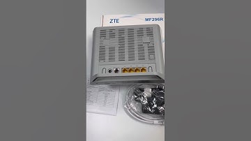 Wholesale Brand new ZTE MF296R 4G Router Video 3