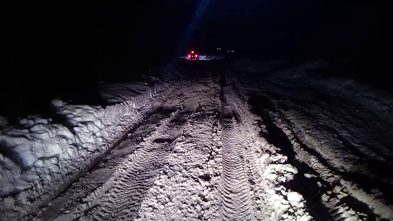 Только ходом 2 зимник на Усинск 2017 март - YouTube