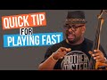 Quick Tip for Playing Fast - Christian McBride | 2 Minute Jazz