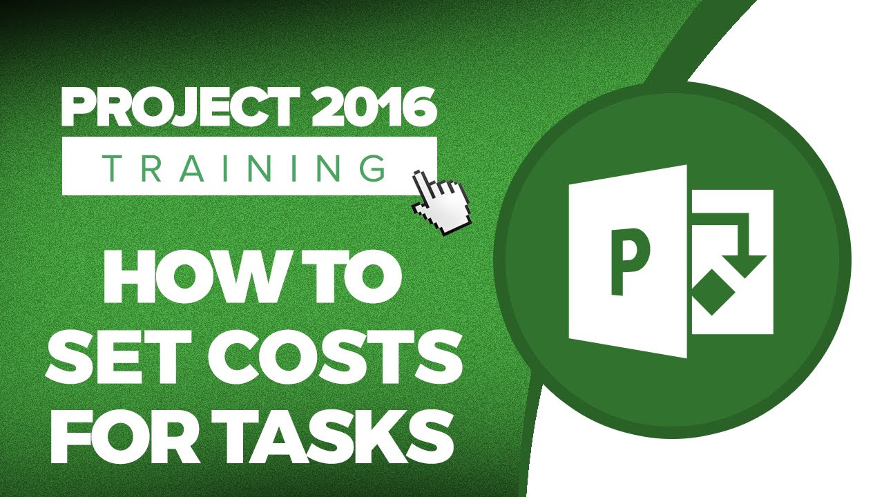 New How to Set Costs for Tasks in Microsoft Project 2016