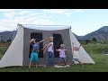 Backyard camping with 4 kids!