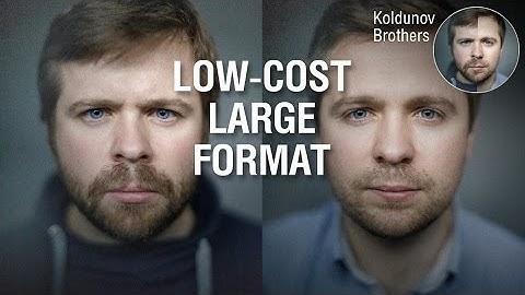 Take pictures of large format camera focusing screen. Our experience.
