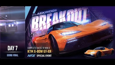 KTM X-Bow GT XR | Breakout | Need For Speed: No Limits | day 7