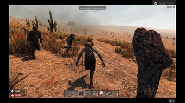 7 Days to Die Try 1 Day 1 - Insane Zombies Always Run!